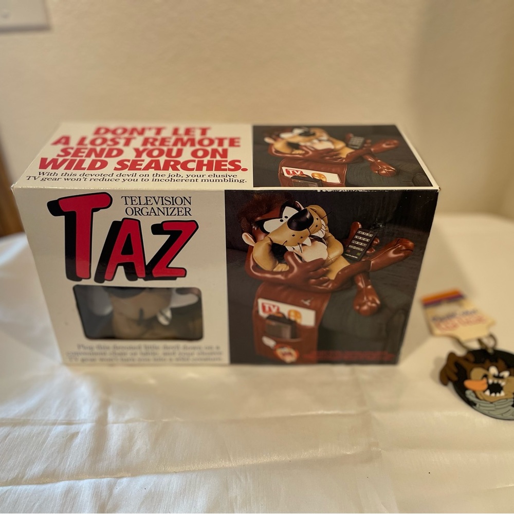 Vintage Taz Remote Control Organizer